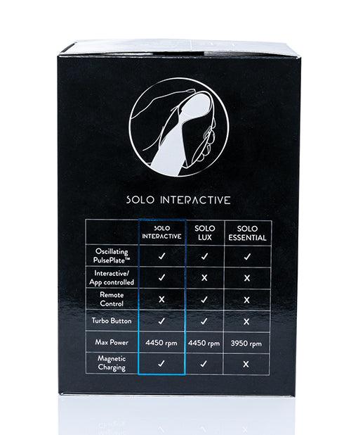 image of product,Hot Octopuss Pulse Solo Interactive - Black - SEXYEONE