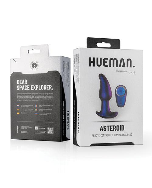 image of product,Hueman Asteroid Rimming Anal Plug - Purple - SEXYEONE