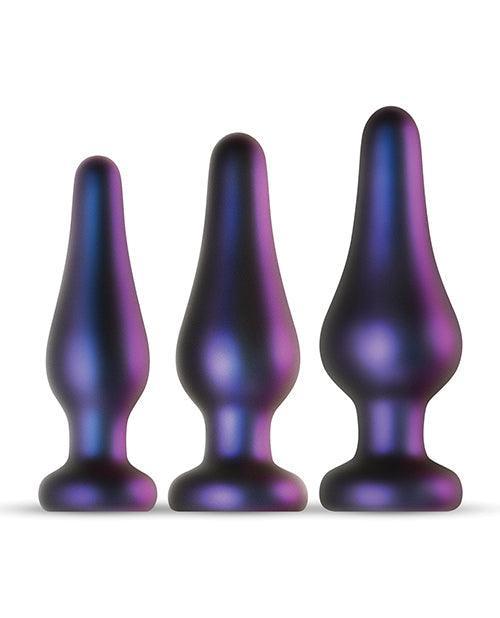 product image, Hueman Comets Butt Plug Set Of 3 - Purple - SEXYEONE