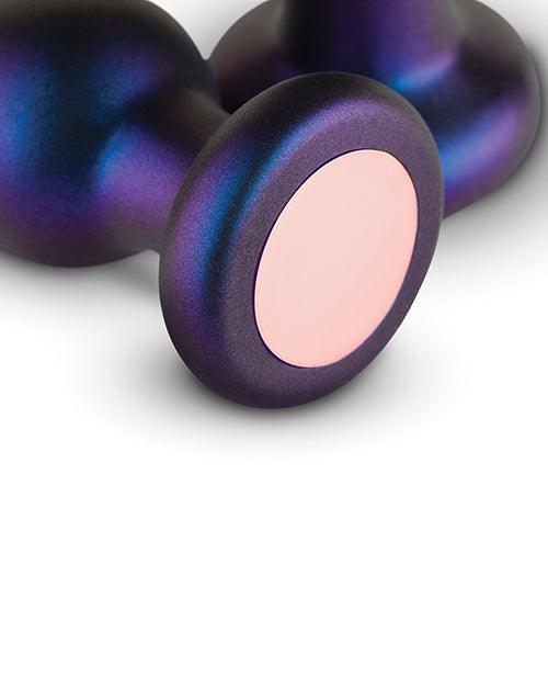 image of product,Hueman Comets Butt Plug Set Of 3 - Purple - SEXYEONE