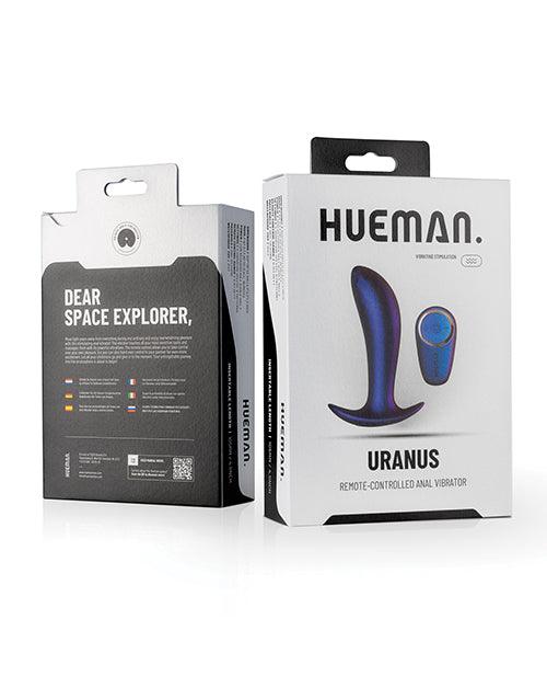 image of product,Hueman Uranus Anal Vibrator - Purple - SEXYEONE