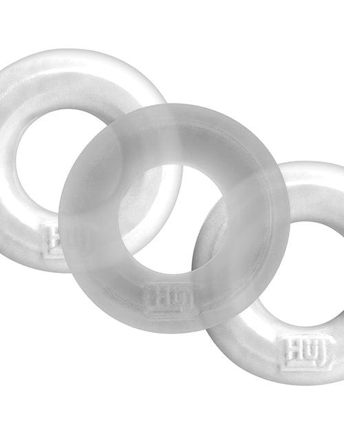 image of product,Hunky Junk 3 Pack C Ring - Ice - SEXYEONE