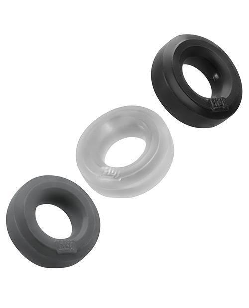 image of product,Hunky Junk C Ring Multi Pack - Pack Of 3 - SEXYEONE 