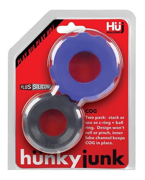 product image,Hunky Junk Cog Ring 2 Size Double Pack - Pack Of 2 - SEXYEONE 
