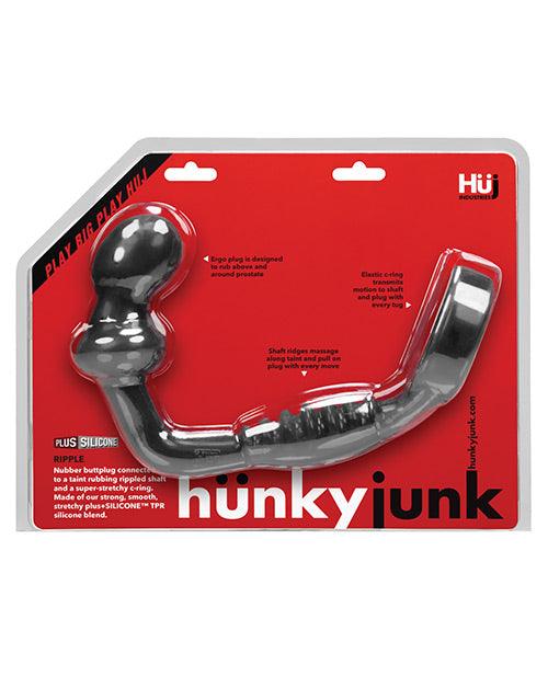 image of product,Hunky Junk Ripple Asslock - Tar - SEXYEONE