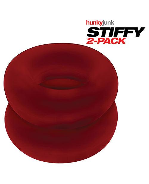 image of product,Hunky Junk Stiffy 2 Pack Cockrings - SEXYEONE