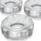 Hunky Junk Super Huj 3 Pack Cockrings - Ice - SEXYEONE