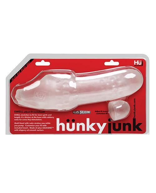 image of product,Hunky Junk Swell Adjust Fit Cocksheath - SEXYEONE 
