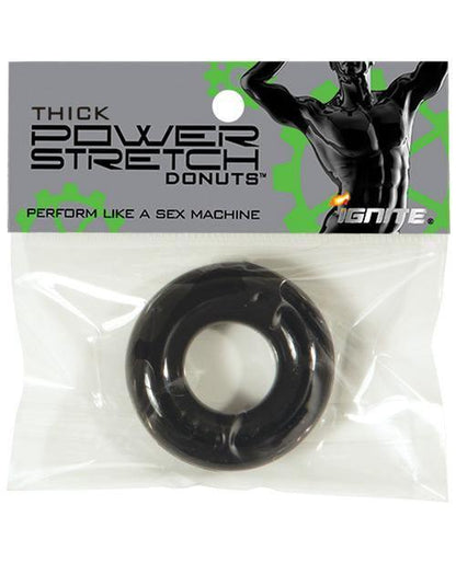 Ignite Thick Power Stretch Donut Cock Ring - SEXYEONE 