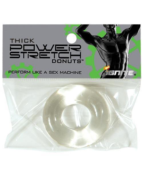 product image,Ignite Thick Power Stretch Donut Cock Ring - SEXYEONE 