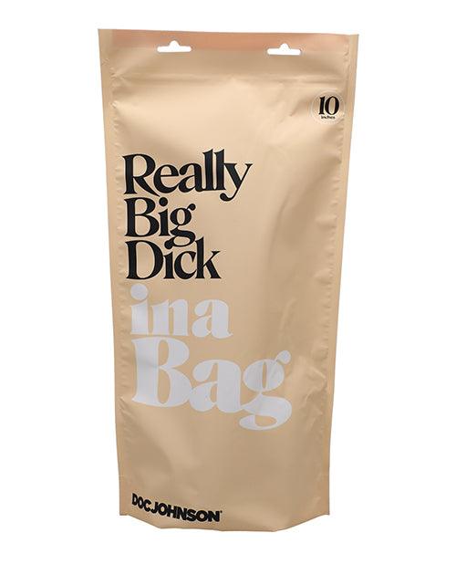 product image,In A Bag 10" Really Big Dick - Clear - SEXYEONE