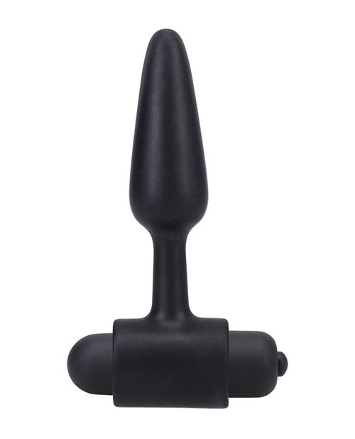 product image, In A Bag 3" Vibrating Butt Plug - Black - SEXYEONE