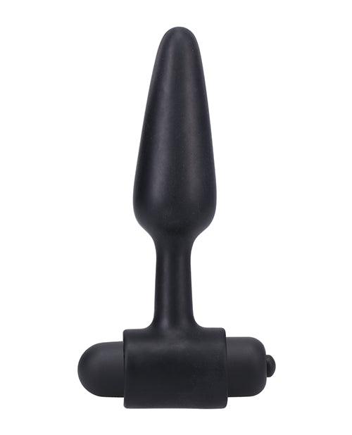 product image, In A Bag 4" Vibrating Butt Plug - Black - SEXYEONE