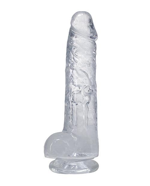 image of product,In A Bag 8" Big Dick - Clear - SEXYEONE