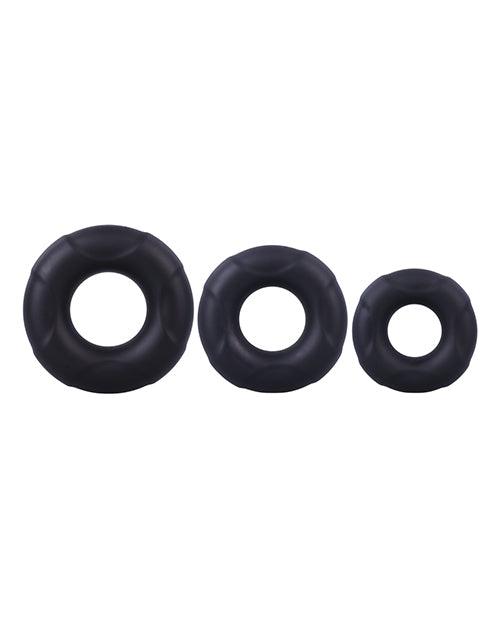 product image, In A Bag C-ring Set - Black - SEXYEONE