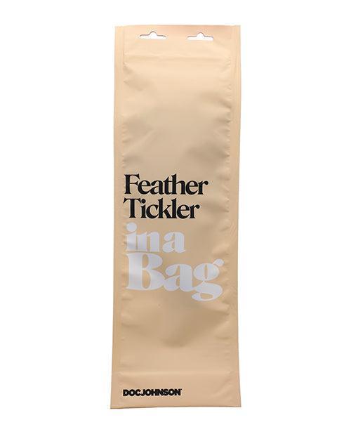 image of product,In A Bag Feather Tickler - Black - SEXYEONE