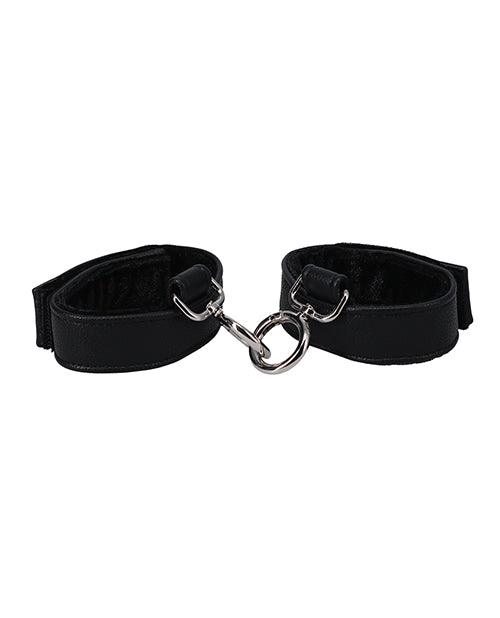 image of product,In A Bag Handcuffs - Black - SEXYEONE