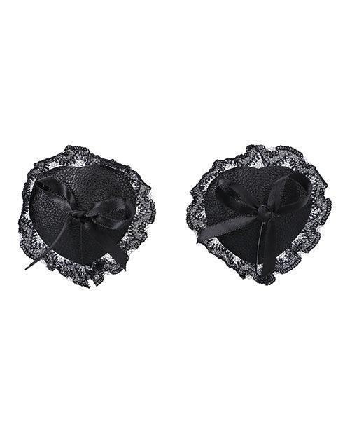 product image, In A Bag Lace Nipple Pasties - Black - SEXYEONE