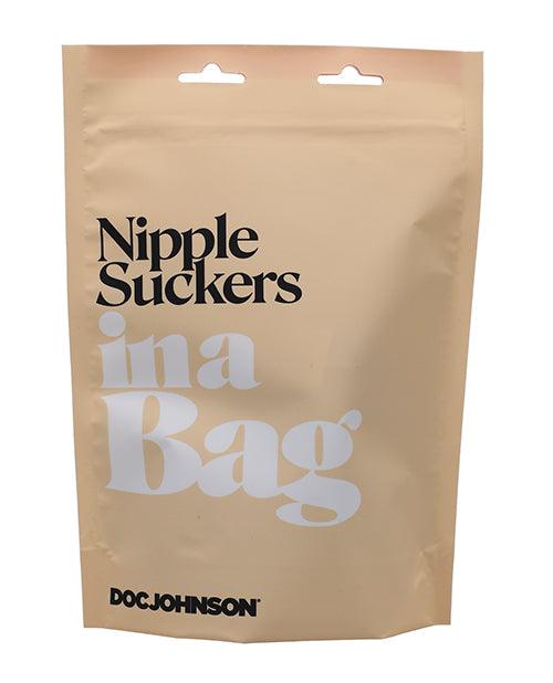 image of product,In A Bag Nipple Suckers - Black - SEXYEONE
