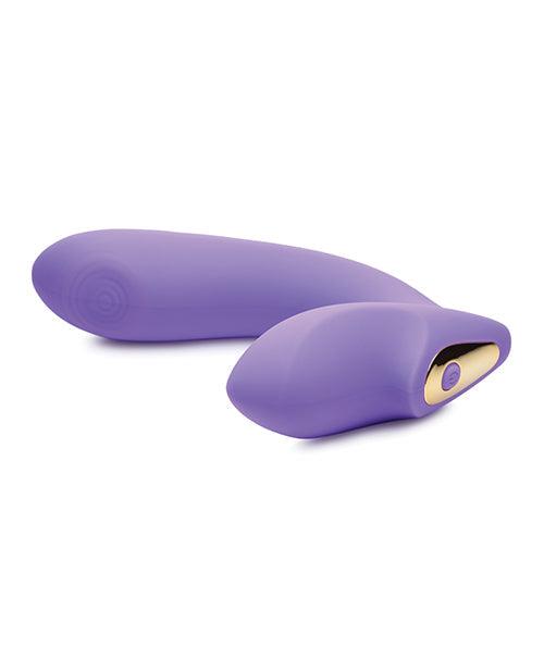 image of product,Inmi 10x G-tap Tapping Silicone G Spot Vibrator - Purple - SEXYEONE