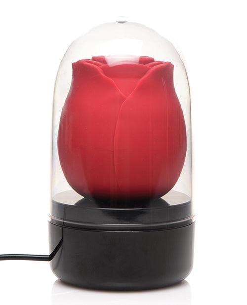product image,Inmi Bloomgasm Wild Rose 10x Stimulator W-case - Red - SEXYEONE