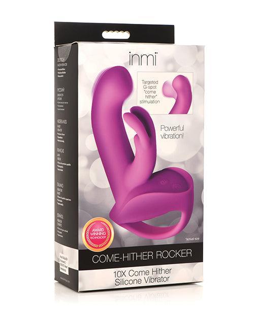 product image, Inmi Come Hither Rocker 10x Silicone Vibrator - SEXYEONE