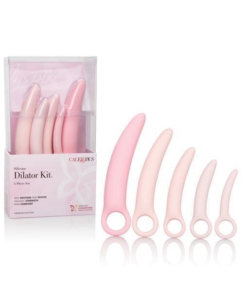 product image, Inspire Silicone Dilator 5 Piece Set - Pink - SEXYEONE 