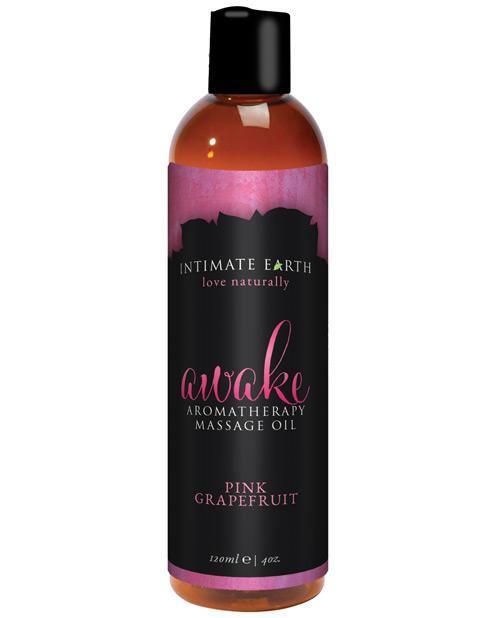 product image, Intimate Earth Awake Massage Oil - 120 Ml Black Pepper & Pink Grapefruit - SEXYEONE 