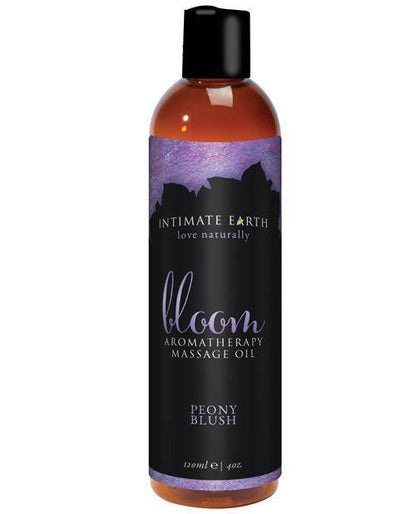 Intimate Earth Bloom Massage Oil - 120 Ml Peony Blush - SEXYEONE 