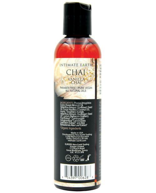 image of product,Intimate Earth Chai Massage Oil -Vanilla & Chai - SEXYEONE 