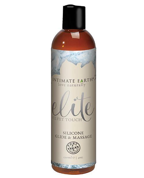 product image, Intimate Earth Elite Velvet Touch Silicone Glide & Massage Oil - 120ml - SEXYEONE 