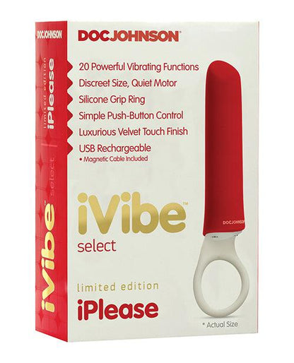 Ivibe Select Iplease Limited Edition - Red-white - SEXYEONE