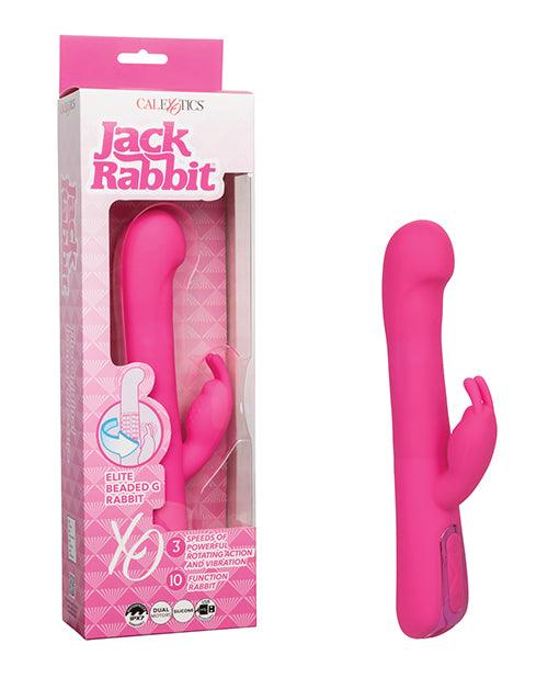 Jack Rabbit Elite Beaded G Rabbit - Pink - SEXYEONE