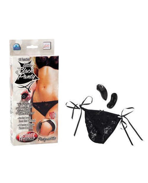 Jack Rabbit Remote Control Little Black Panty - 10 Function - SEXYEONE