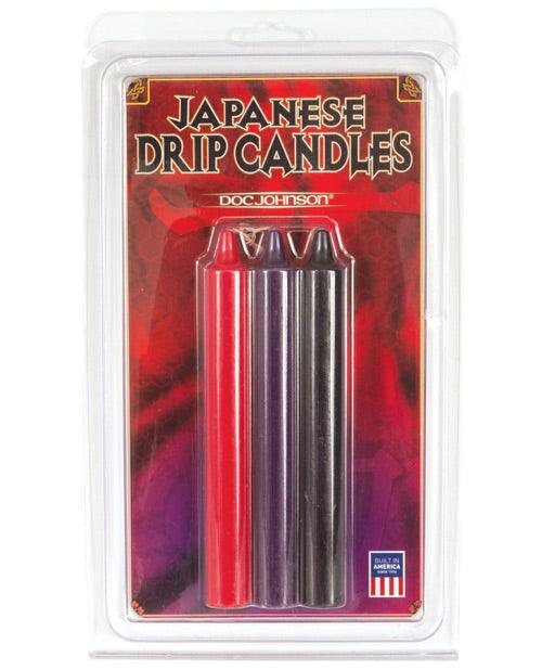 product image, Japanese Drip Candles - Pack Of 3 - SEXYEONE