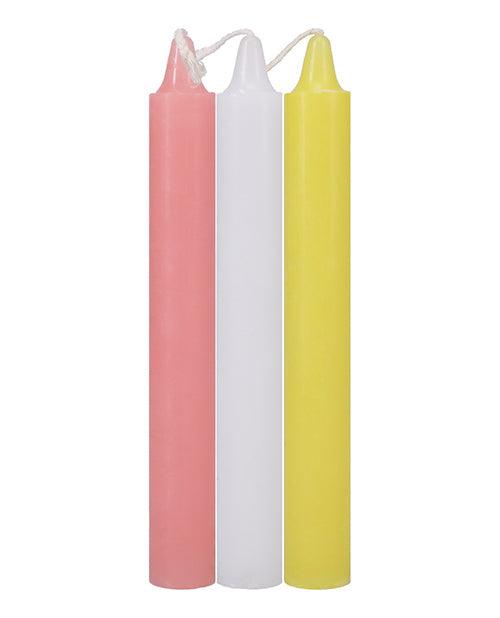 image of product,Japanese Drip Candles - Pack Of 3 - SEXYEONE