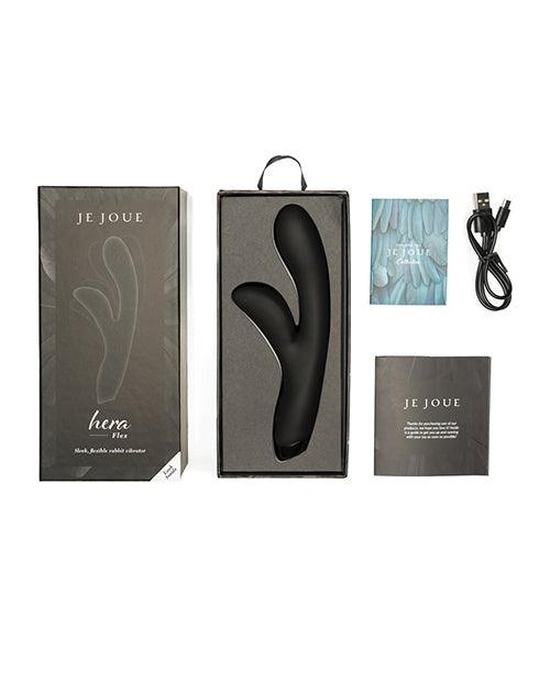 product image,Je Joue Hera Flex Rabbit Vibrator - Black - SEXYEONE