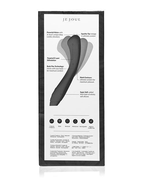image of product,Je Joue Juno Flex G Spot Vibrator - Black - SEXYEONE