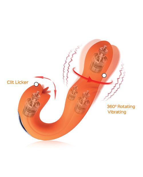 image of product,Joi Rotating Head G-spot Vibrator & Clit Licker - SEXYEONE