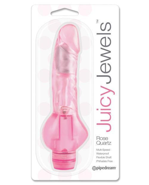 Juicy Jewels Rose Quartz Vibrator - Pink - SEXYEONE