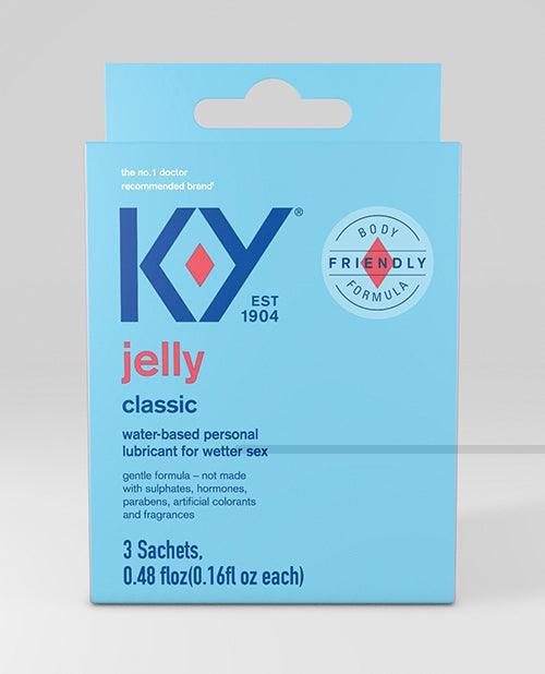 product image, K-y Water Based Jelly Lube - Pack Of 3 Satchet - SEXYEONE