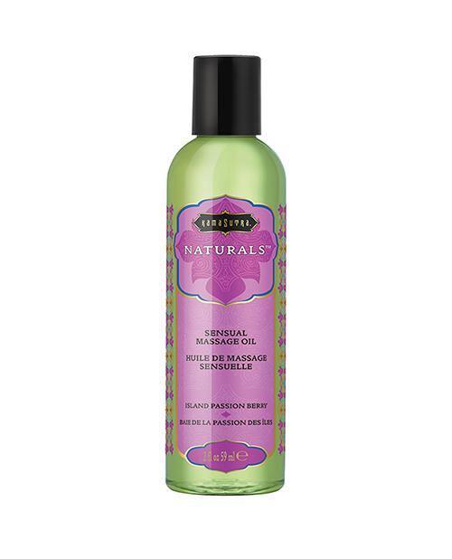 product image, Kama Sutra Naturals Massage Oil - 2 Oz Island Passion Berry - SEXYEONE 