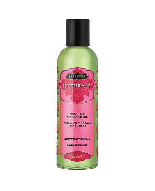 product image, Kama Sutra Naturals Massage Oil - 2 Oz Strawberry Dreams - SEXYEONE 