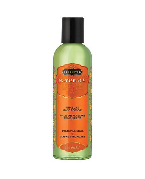 product image, Kama Sutra Naturals Massage Oil - 2 Oz Tropical Mango - SEXYEONE