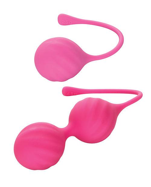 image of product,Kegel Training 2 Pc Set - Pink - SEXYEONE
