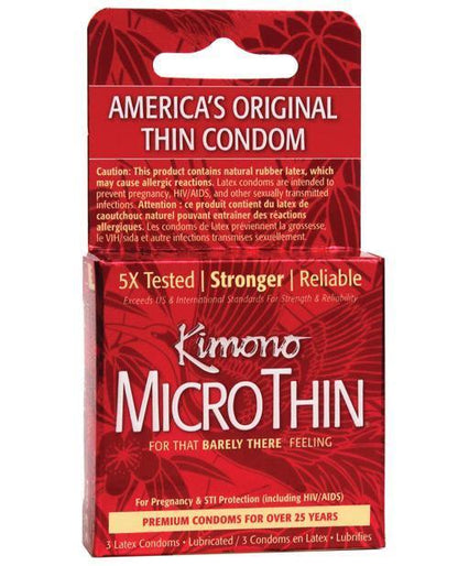 Kimono Micro Thin Condom - SEXYEONE 