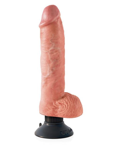 image of product,"King Cock 10"" Vibrating Cock W/balls" - SEXYEONE
