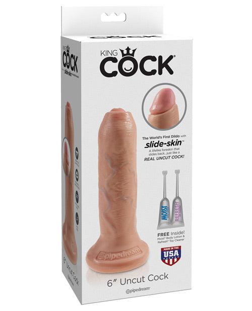product image, "King Cock 6"" Uncut Dildo" - SEXYEONE
