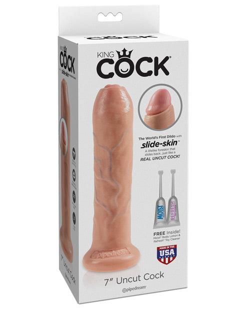 product image, "King Cock 7"" Uncut Dildo" - SEXYEONE