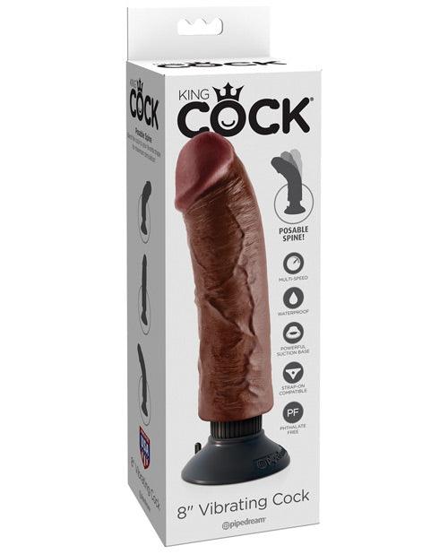 image of product,"King Cock 8"" Vibrating Cock" - SEXYEONE